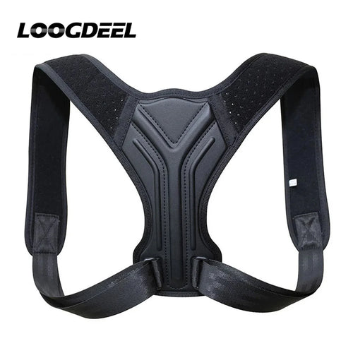 LOYPHARD Adjustable Posture Corrector Back Brace for Spine & Shoulder Support.