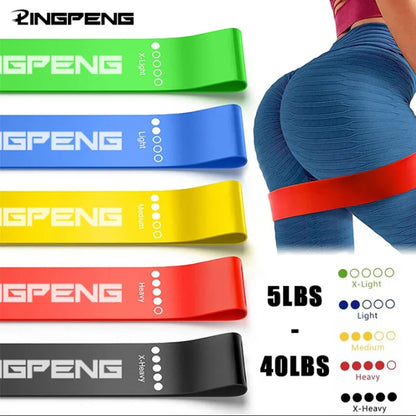 LOYPHARD Resistance Bands Set – Yoga & Fitness Loop Bands for Legs, Squats, Hip & Full Body Training.