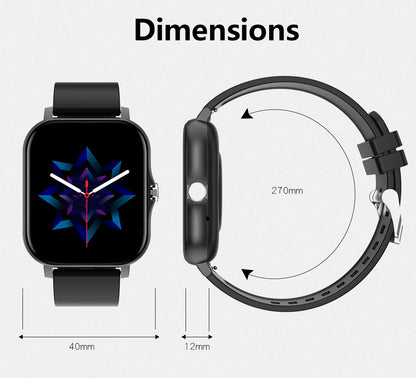 LOYPHARD Sports Smart Watch 2026 – Bluetooth Calling, Health Monitoring & Waterproof Fitness Tracker for Android & iPhone