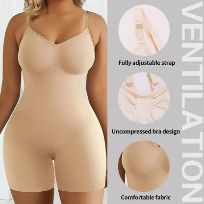 LOYPHARD SculptFit Bodysuit – Seamless Tummy Control & High Waist Shapewear.