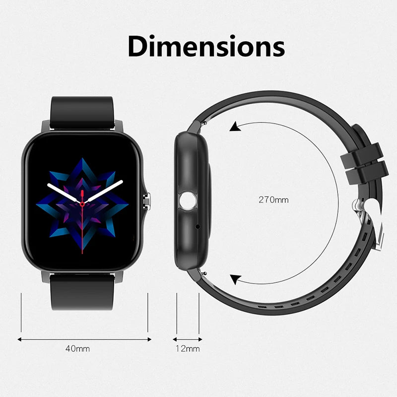 LOYPHARD Sports Smart Watch 2026 – Bluetooth Calling, Health Monitoring & Waterproof Fitness Tracker for Android & iPhone