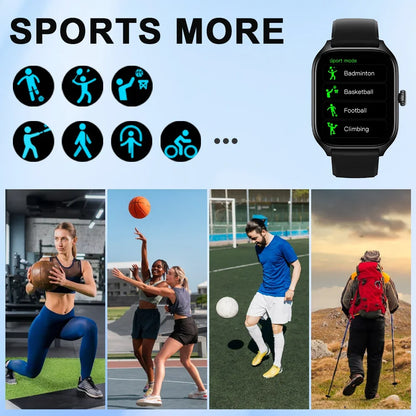 LOYPHARD ActiveFit Pro Smart Watch – HD Bluetooth Fitness & Sports Smartwatch 2026.