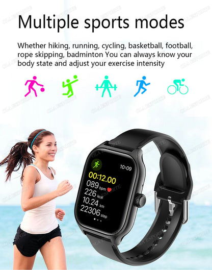 LOYPHARD Smart Fitness Watch in multi-sport workout mode