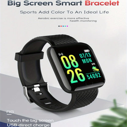 LOYPHARD PulseTrack Smart Watch – Fitness & Heart Rate Monitoring Sports Watch.