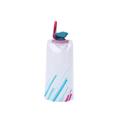 LOYPHARD™ 700ML Foldable Water Bottle – Reusable Soft Flask for Travel, Camping & Outdoor Sports.