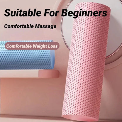 LOYPHARD Hexagonal EVA Foam Roller – Deep Tissue Yoga & Pilates Massage Roller for Home Workouts.