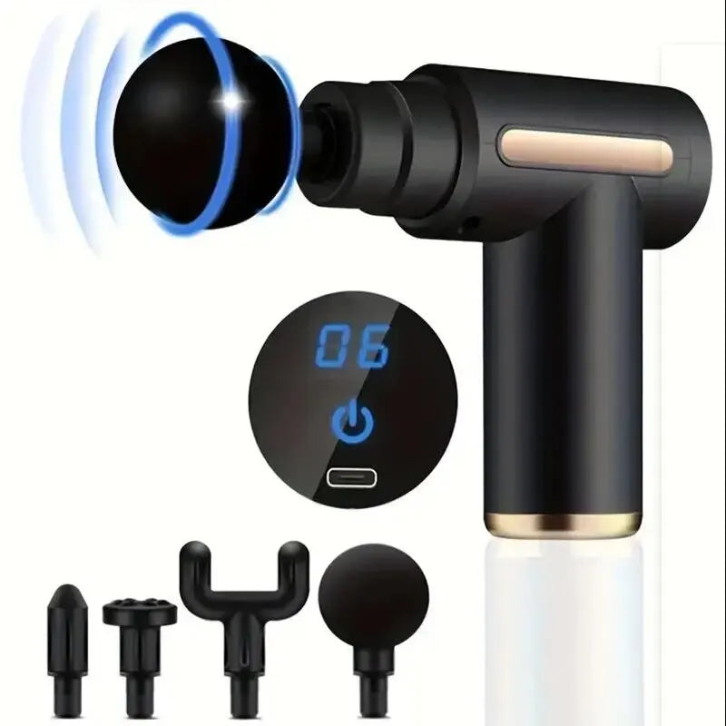 LOYPHARD™ Professional Deep Tissue Massage Gun – 99 Speed Muscle Recovery Massager for Neck, Back & Full Body