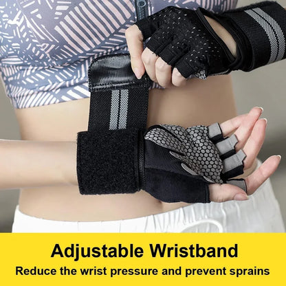 LOYPHARD Weightlifting Gloves with Wrist Support – Train Harder, Protect Your Hands & Lift With Confidence