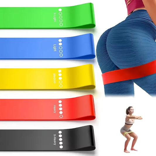 LOYPHARD Resistance Bands Set – Yoga & Fitness Loop Bands for Legs, Squats, Hip & Full Body Training.