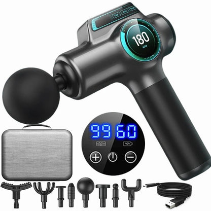 LOYPHARD™ Professional Deep Tissue Massage Gun – 99 Speed Muscle Recovery Massager for Neck, Back & Full Body