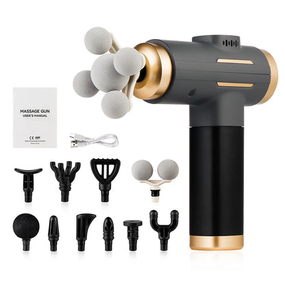 LOYPHARD™ 11-in-1 Deep Tissue Massage Gun – 99 Speed High-Frequency Muscle Recovery Massager.