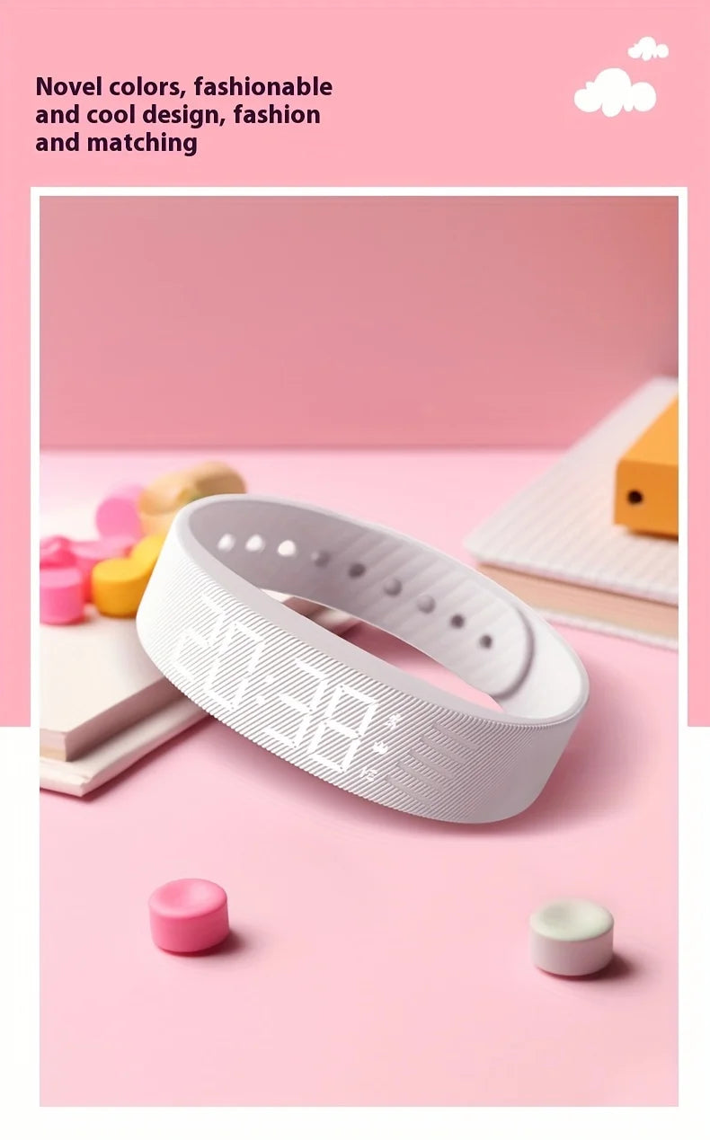 LOYPHARD Smart Fitness Band – Step Tracker, Multi-Sport Activity Monitor & Stylish Smart Bracelet for Men & Women