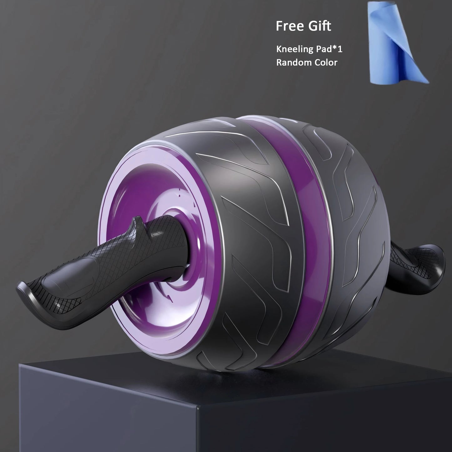 LOYPHARD™ Rebound Ab Roller Wheel Set – Core Strength Trainer with Protective Knee Mat