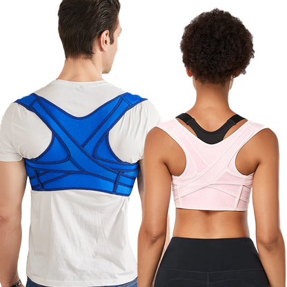 LOYPHARD™ Adjustable Upper Back Posture Corrector – Breathable Shoulder & Back Support Brace