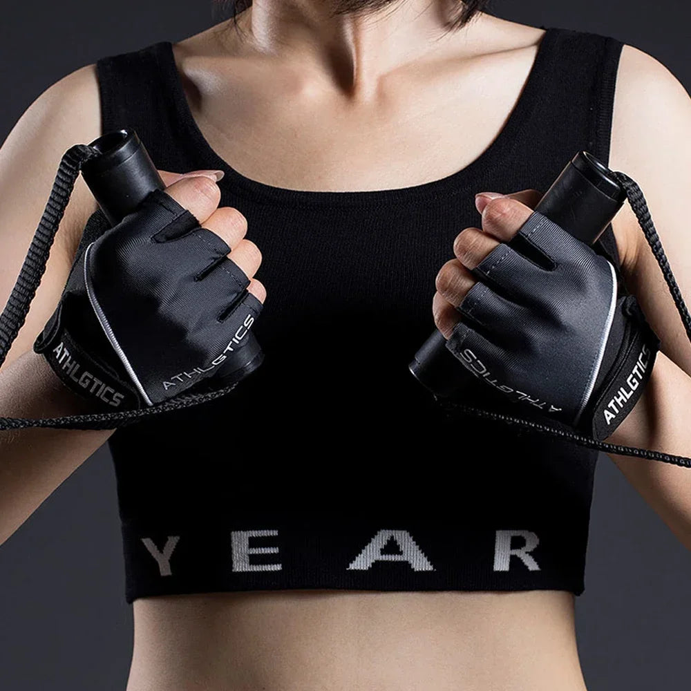 LOYPHARD Breathable Fitness Training Gloves – Fingerless Grip Gloves for Gym, Cycling & Weight Lifting