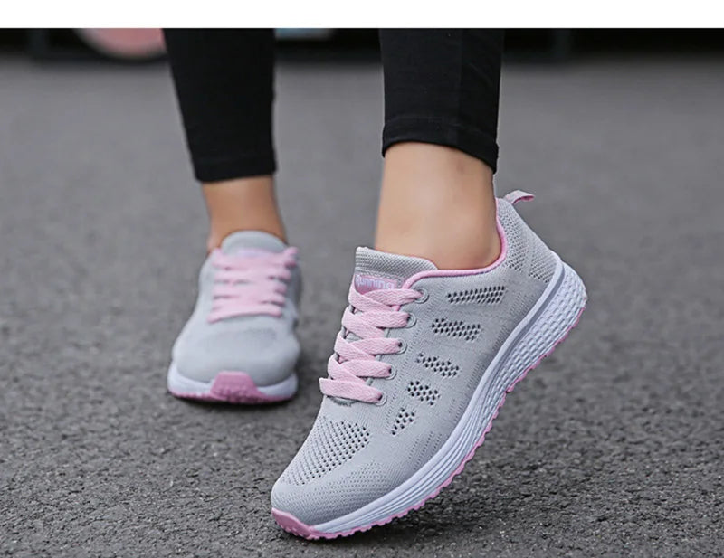 LOYPHARD Active Mesh Sneakers for Women | Breathable, Lightweight, Non-Slip & All-Day Comfort – Elevate Every Step Today