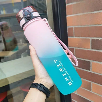 LOYPHARD™ 1L Sports Water Bottle – Leakproof Portable Fitness & Travel Hydration Jug.
