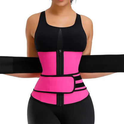 LOYPHARD SweatTrim Waist Trainer Belt – Fat Burning Fitness Shaper for Workout.