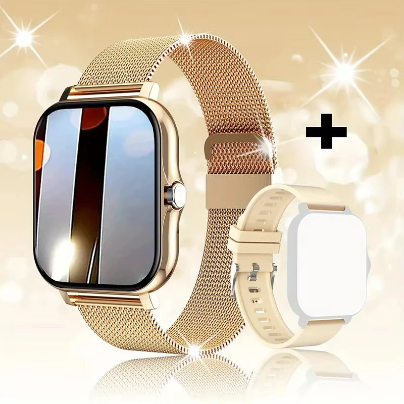 LOYPHARD Premium Smart Watch 2026 – Full Touch Screen Bluetooth Calling Fitness Tracker for Men & Women