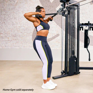 LOYPHARD  Triceps rope cable 
attachment-Heavy Duty Gym Handle for Biceps, Back & sholder workouts