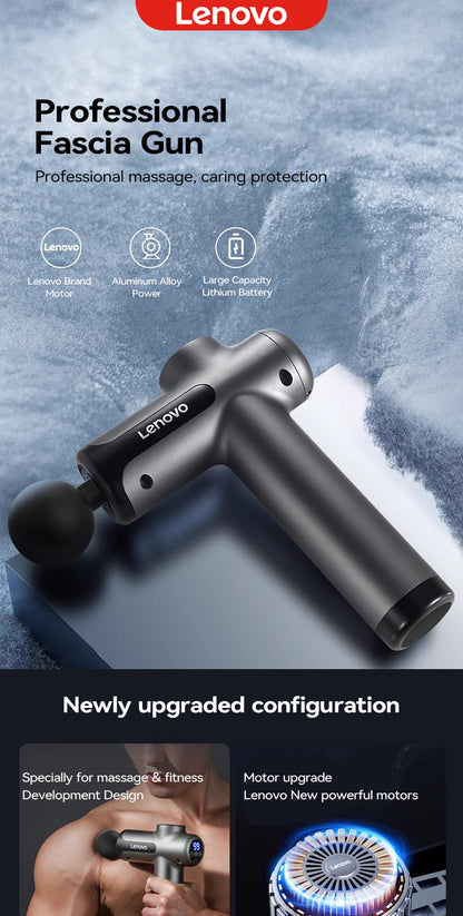 LOYPHARD™ Deep Tissue Massage Gun – Wireless Rechargeable Muscle Massager with 8 Heads for Neck, Back & Full Body Recovery.