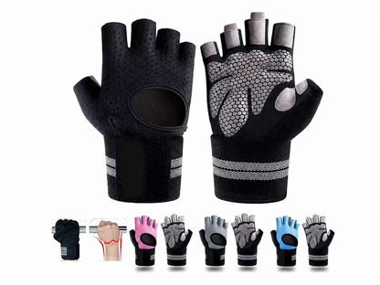 LOYPHARD Weightlifting Gloves with Wrist Support – Train Harder, Protect Your Hands & Lift With Confidence